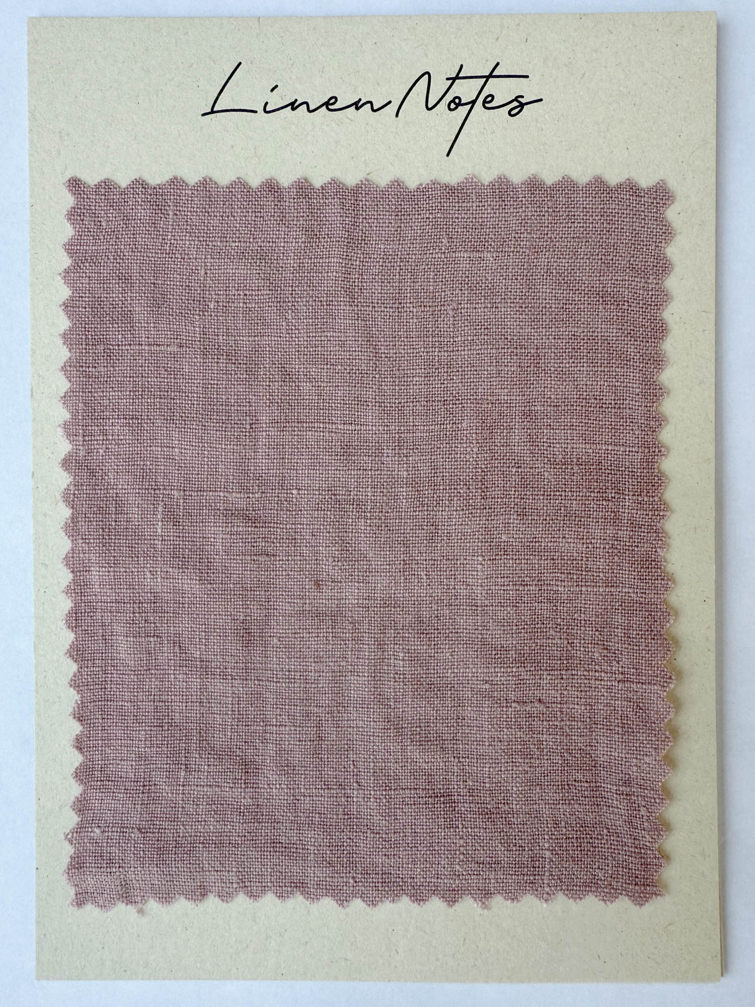 Leinenstoff-Muster 180 g/m² - Altrosé