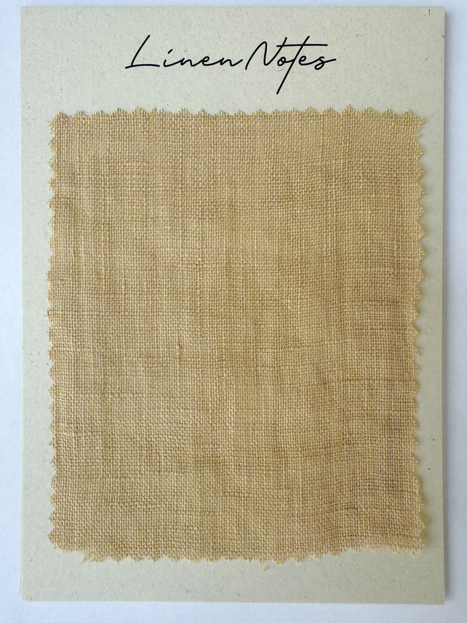 Linnetygprover 90 g/m² – Kamel